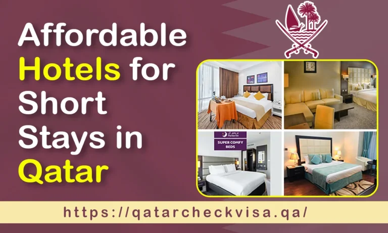 Affordable Hotels for Short Stays in Qatar